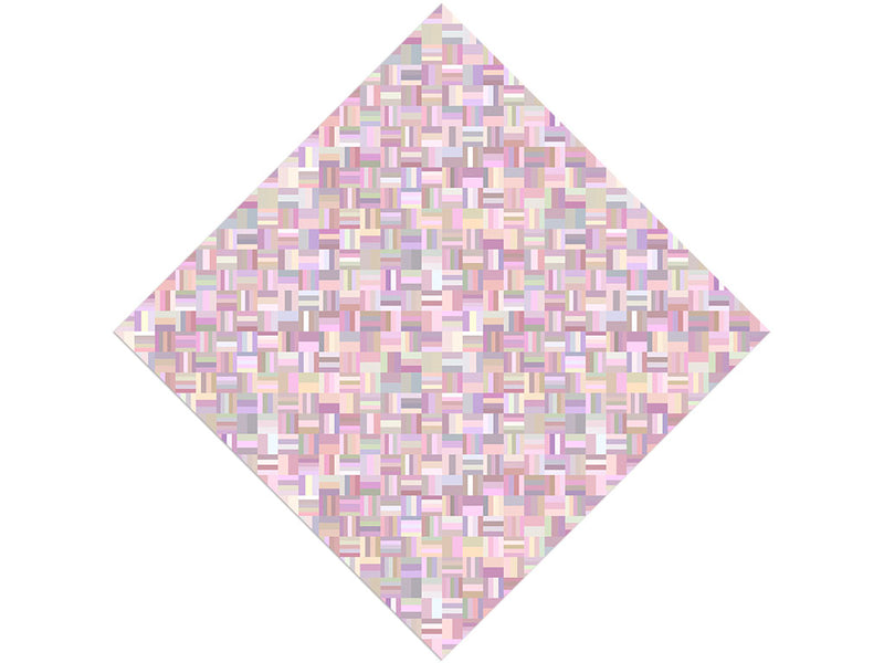 Soft and Strong Mosaic Vinyl Wrap Pattern