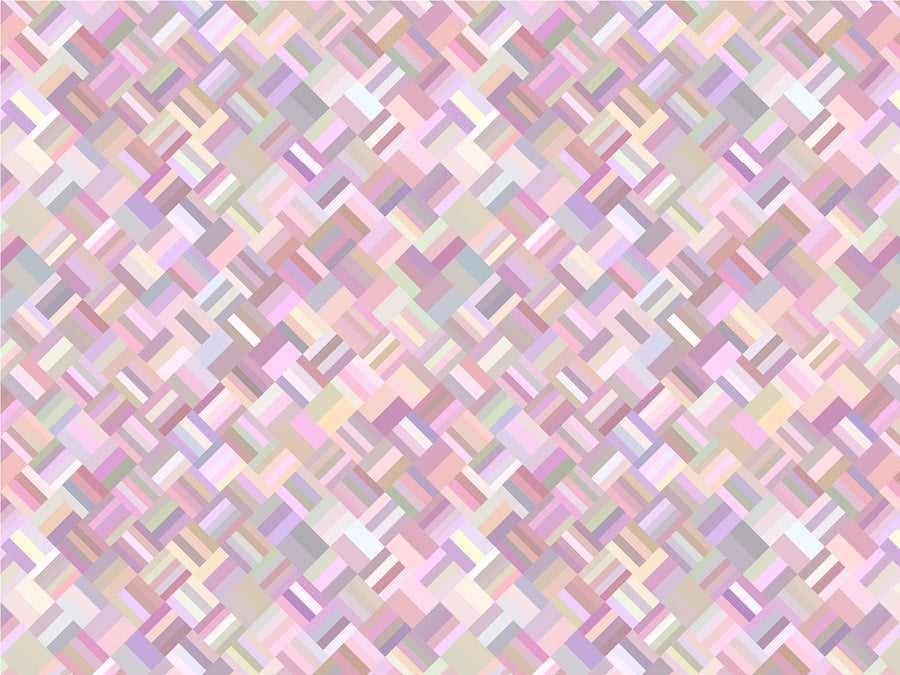 Soft and Strong Mosaic Vinyl Wrap Pattern~Rwraps Series 914 Digitally Printed Vinyl Wrap~0
