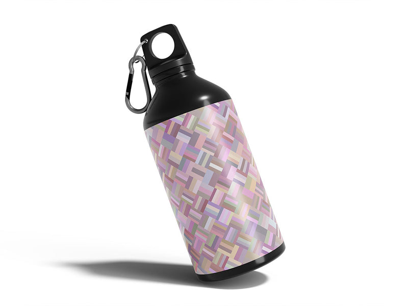 soft and strong mosaic Water Bottle DIY Stickers