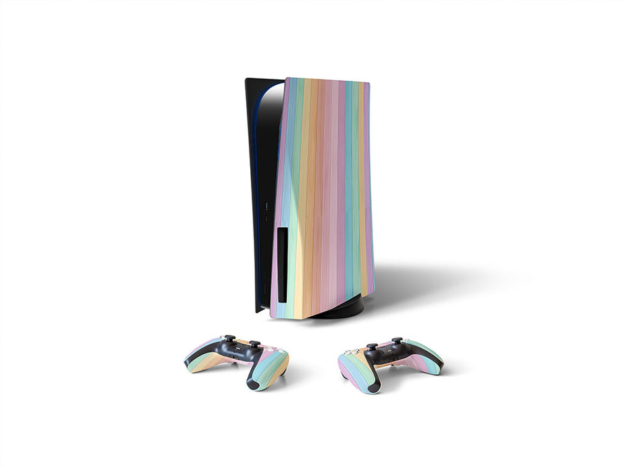 soft pastel Sony PS5 DIY Skin