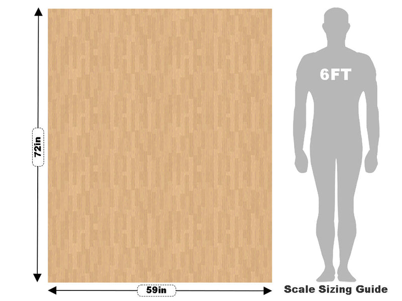 Soft Pecan Wooden Parquet Vehicle Wrap Scale~Rwraps Series 914 Soft Pecan Wooden Parquet Measurements~2