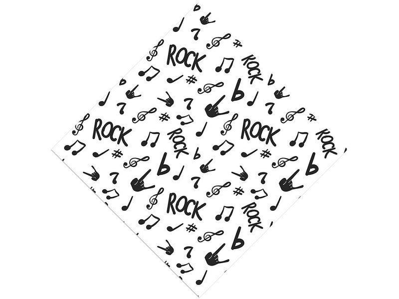 Soft Rock Music Vinyl Wrap Pattern