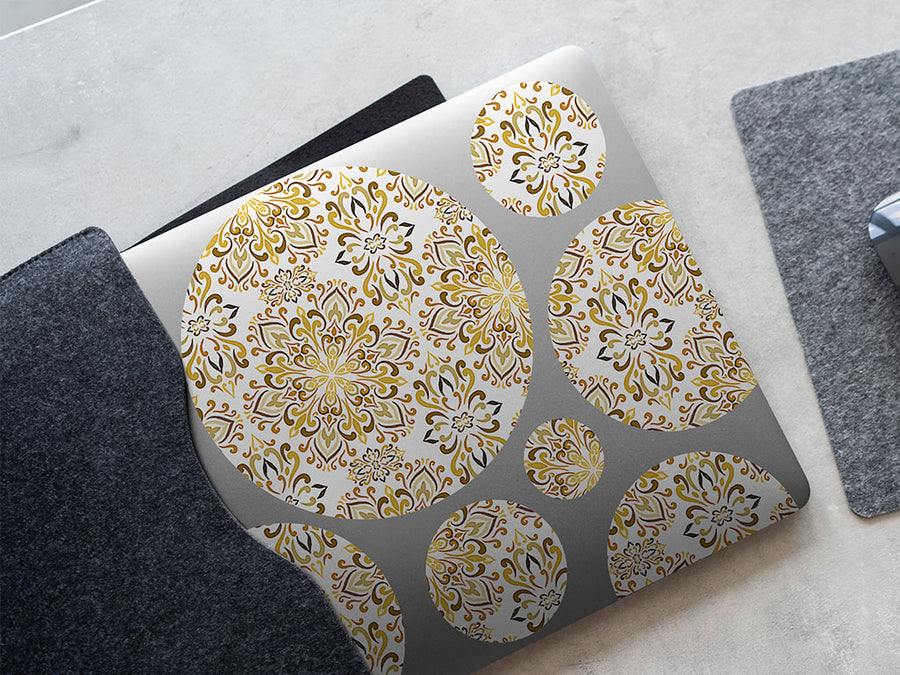 softening minds art deco DIY Laptop Stickers