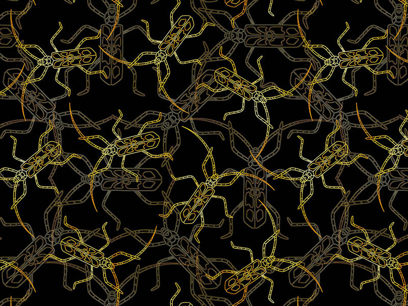 Solid Gold Bug Vinyl Wrap Pattern~Rwraps Series 914 Digitally Printed Vinyl Wrap~0
