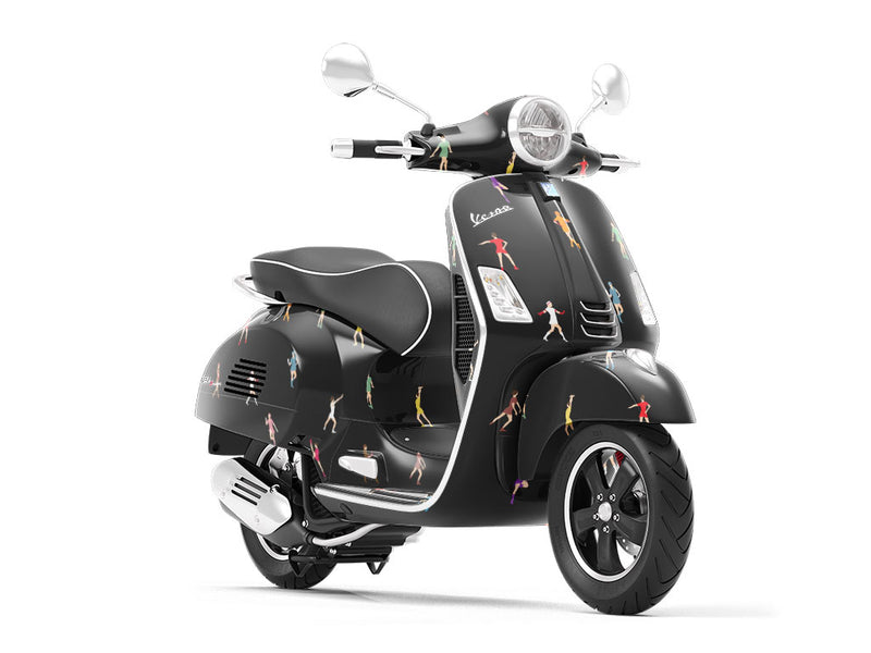 Solo Dance Hobby Vespa Scooter Wrap Film