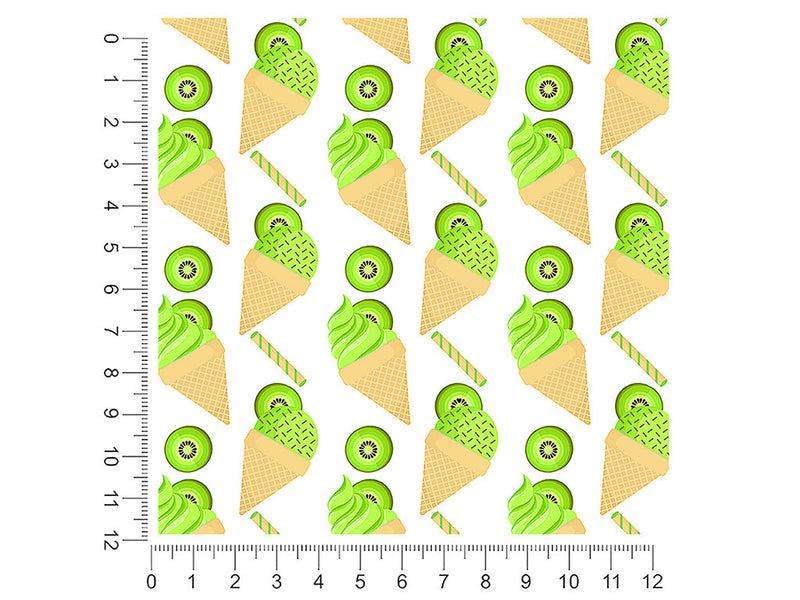 sorbet swirl fruit 1ft x 1ft Craft Sheets