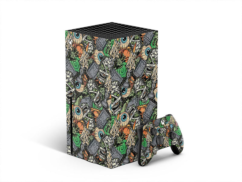 soul shredding horror XBOX DIY Decal