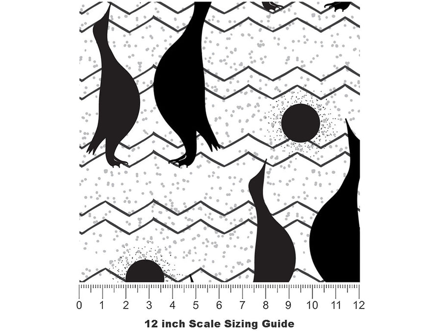 Soulmates Marine Life Vinyl Film Pattern Size 12 inch Scale~Rwraps Soulmates Marine Life Sizing Chart~2