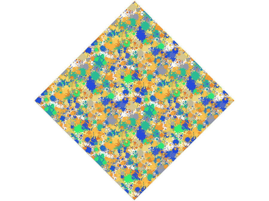 Sour Times Paint Splatter Vinyl Wrap Pattern