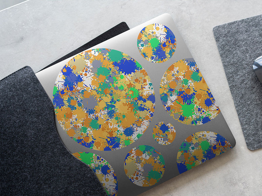 sour times paint splatter DIY Laptop Stickers