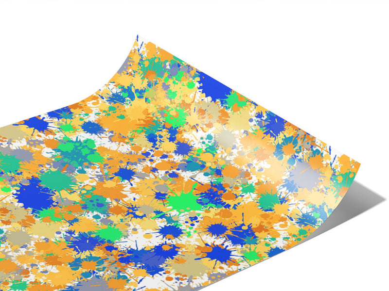 Sour Times Paint Splatter Vinyl Wraps~Rwraps Series 914 Digitally Printed Vinyl Wrap~0
