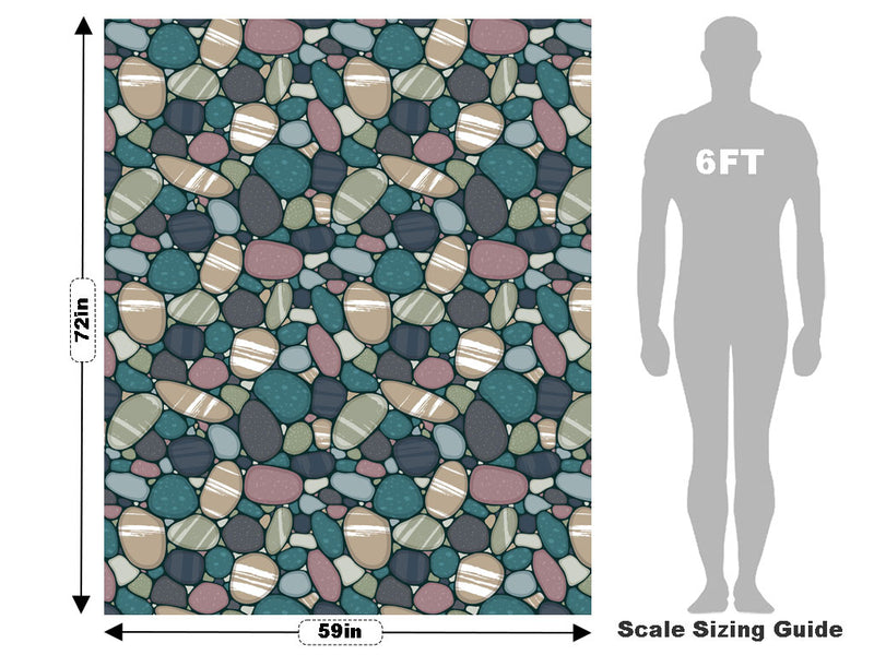 Souvenir Selection Cobblestone Vehicle Wrap Scale~Rwraps Series 914 Souvenir Selection Cobblestone Measurements~2