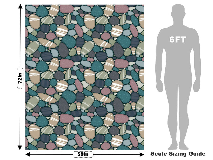 Souvenir Selection Cobblestone Vehicle Wrap Scale~Rwraps Series 914 Souvenir Selection Cobblestone Measurements~2