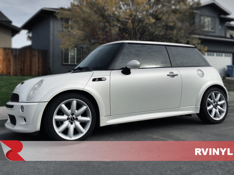 3M 2080 Satin Pearl White Driver Side Wrap