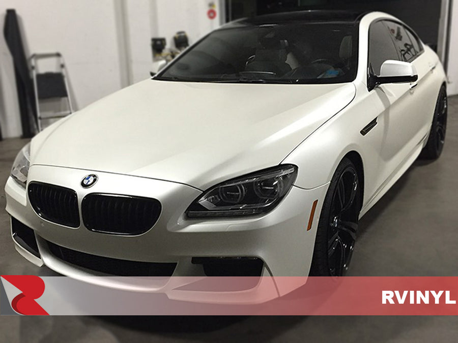 3M 2080 Satin Pearl White Hood DIY Wrap