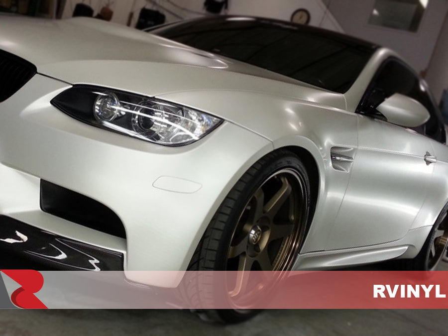 3M 2080 Satin Pearl White Headlight DIY Wrap