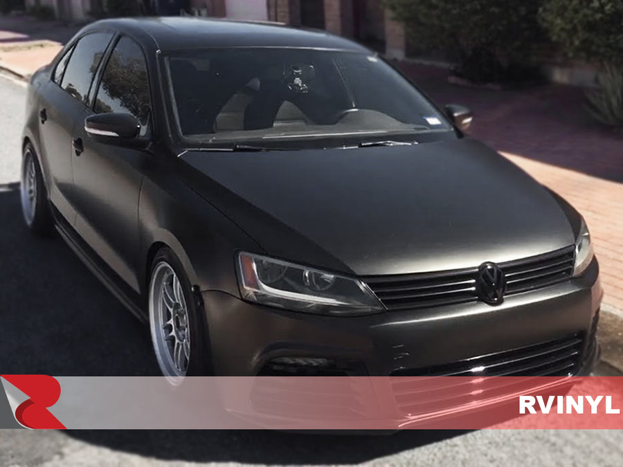 3M™ 2080 Series Satin Gold Dust Black Driver Front Wrap