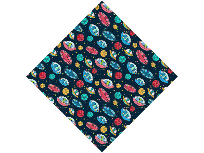 Space Invaders Science Fiction Vinyl Wrap Pattern