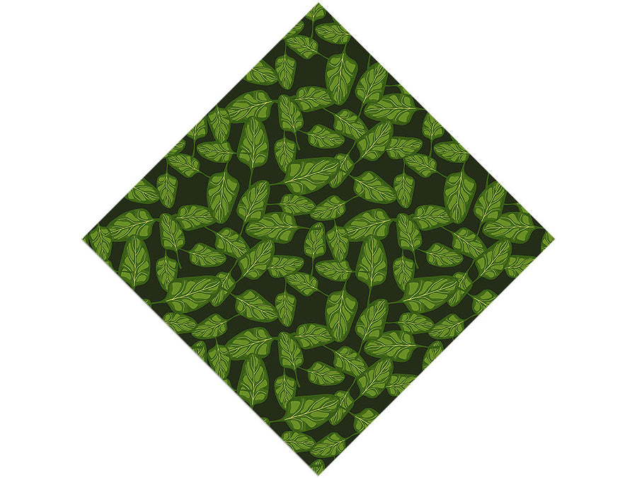 Space Spinach Vegetable Vinyl Wrap Pattern