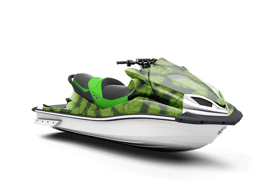 Space Spinach Vegetable Jet Ski Vinyl Customized Wrap
