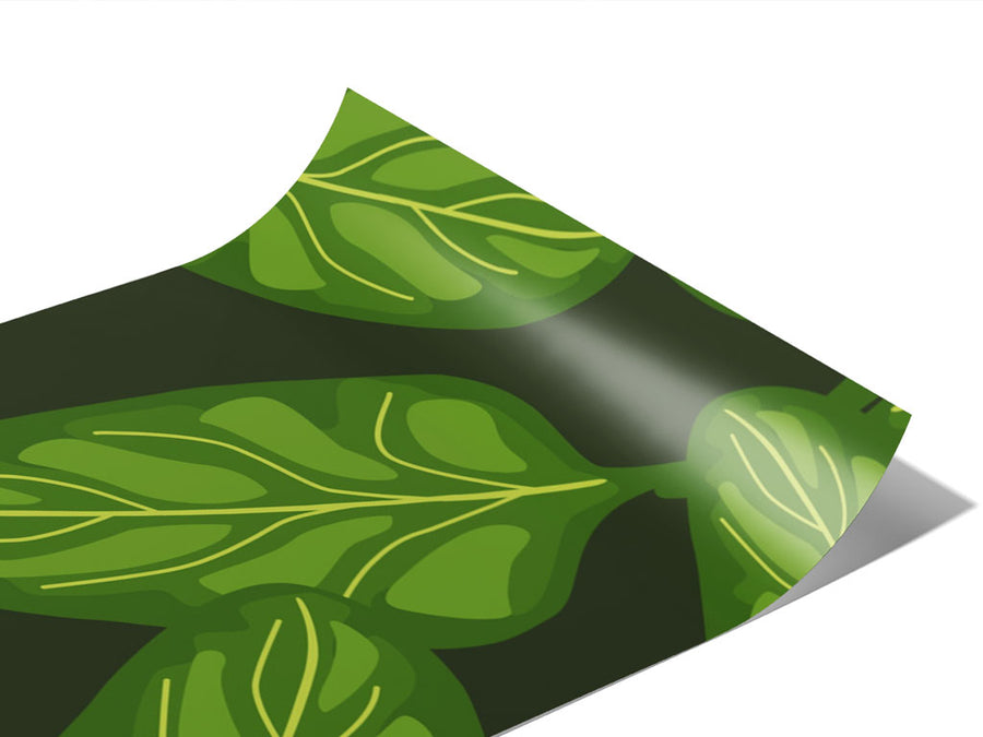 Space Spinach Vegetable Vinyl Wraps~Rwraps Series 914 Digitally Printed Vinyl Wrap~0