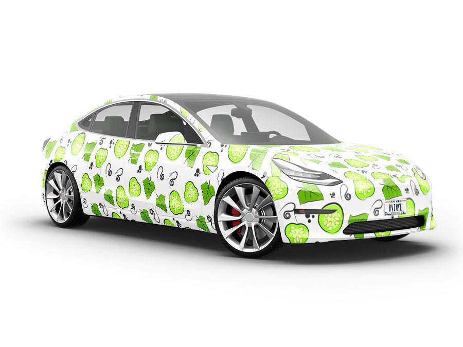 Spacemaster Crunch Vegetable Vehicle Vinyl Wrap