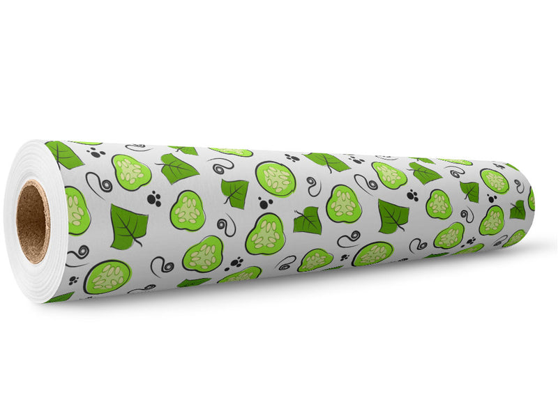 Spacemaster Crunch Vegetable Wrap Film Wholesale Roll~Rwraps Series 914 Digitally Printed Vinyl Roll~5