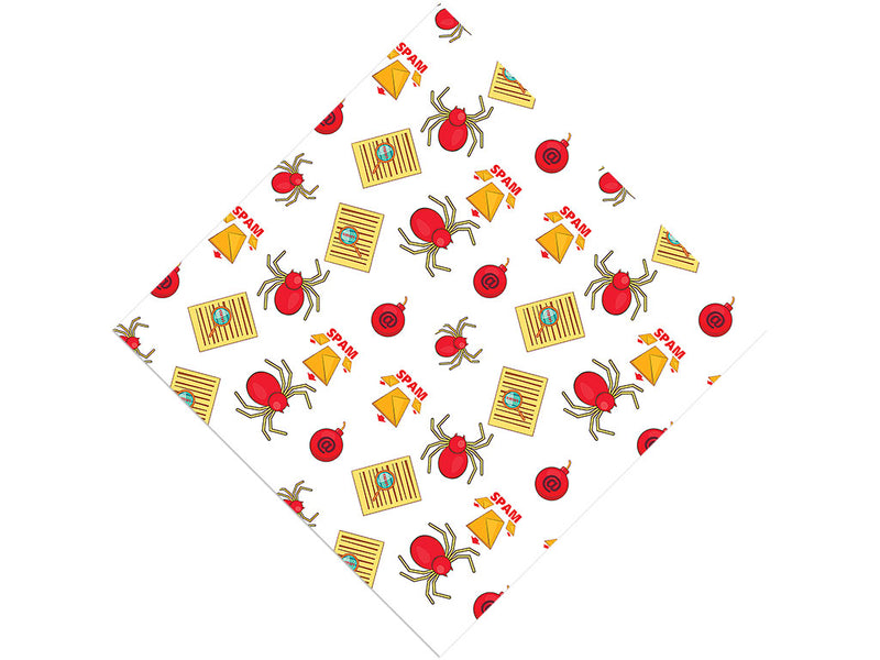 Spam Folder Technology Vinyl Wrap Pattern