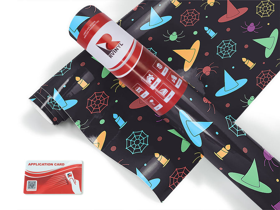 spidery hats horror Craft Vinyl Roll