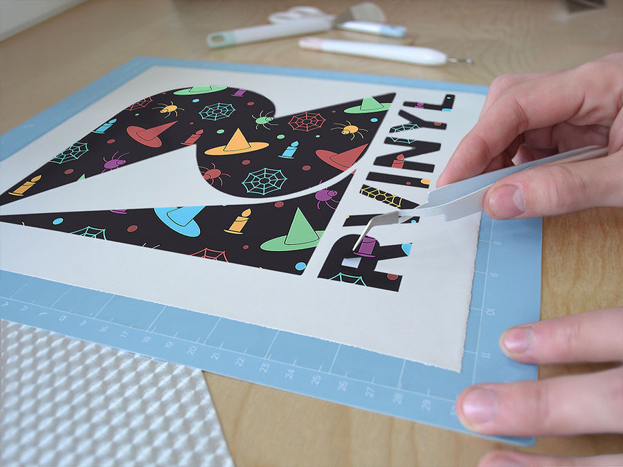 spidery hats horror Easy Weed Craft Vinyl