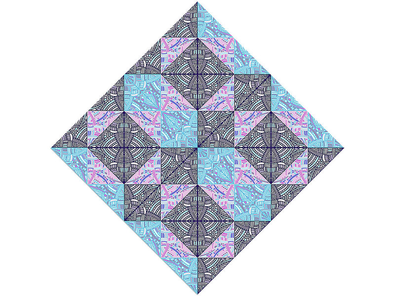 Spinning Hourglass Art Deco Vinyl Wrap Pattern