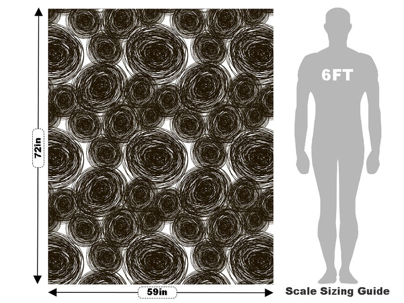 Spiraling Thoughts Abstract Vehicle Wrap Scale~Rwraps Series 914 Spiraling Thoughts Abstract Measurements~1