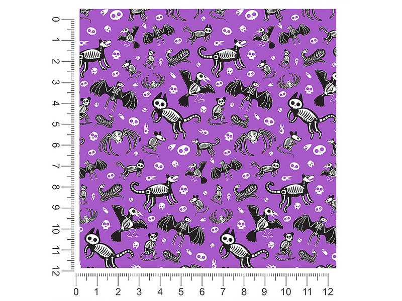 spirit pets skull and bones 1ft x 1ft Craft Sheets