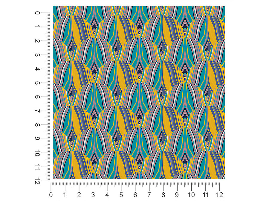 split personality art deco 1ft x 1ft Craft Sheets