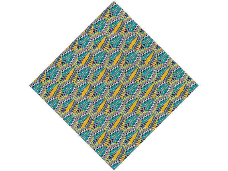 Split Personality Art Deco Vinyl Wrap Pattern