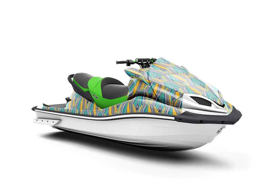 Split Personality Art Deco Jet Ski Vinyl Customized Wrap