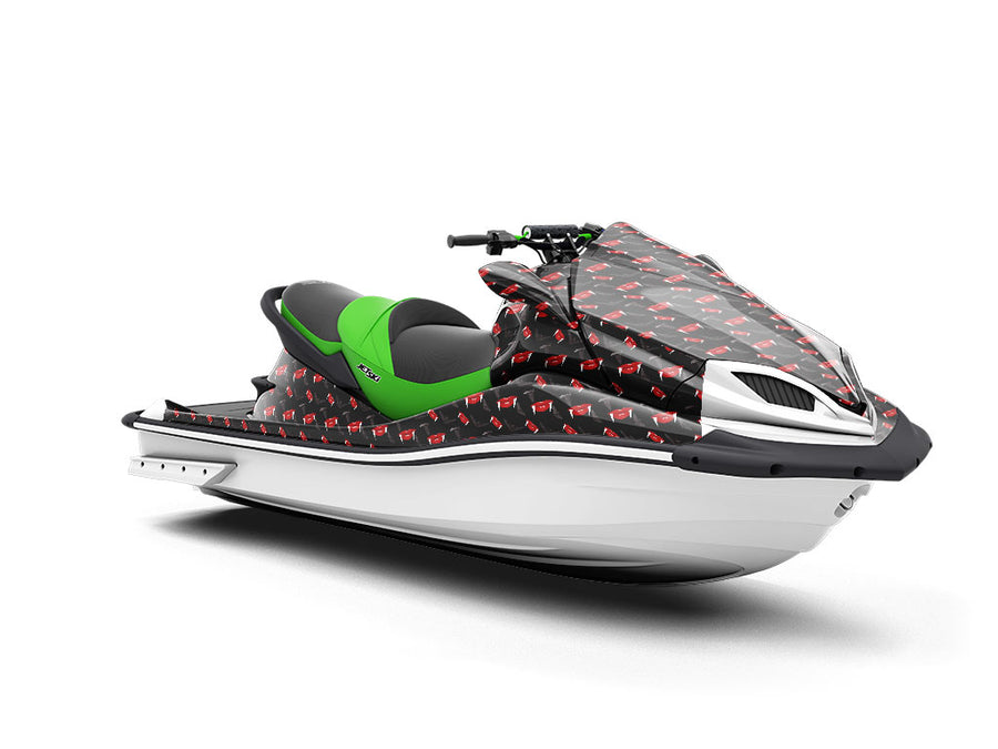 Spooky Night Vampire Jet Ski Vinyl Customized Wrap