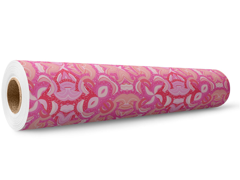Spring Burst Art Deco Wrap Film Wholesale Roll~Rwraps Series 914 Digitally Printed Vinyl Roll~5