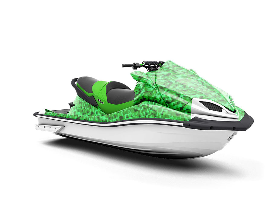 Spring Has Sprung Pixel Jet Ski Vinyl Customized Wrap