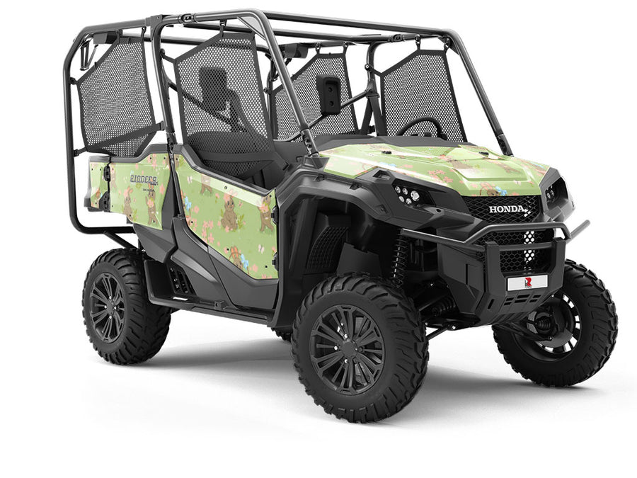 Springtime Presents Animal Utility Vehicle Vinyl Wrap
