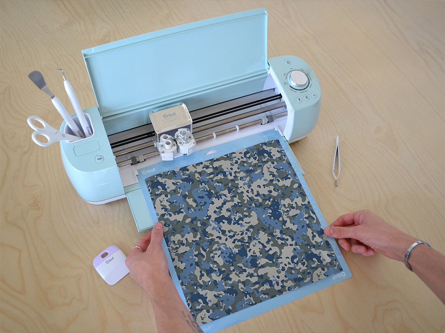 spruce multicam camouflage Cricut Compatible Vinyl
