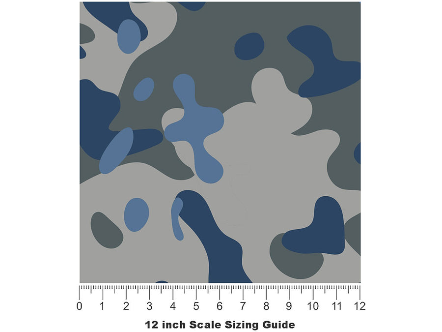 Spruce Multicam Camouflage Vinyl Film Pattern Size 12 inch Scale~Rwraps Spruce Multicam Camouflage Sizing Chart~3