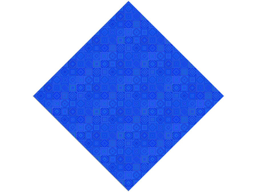 Squares De France Mosaic Vinyl Wrap Pattern