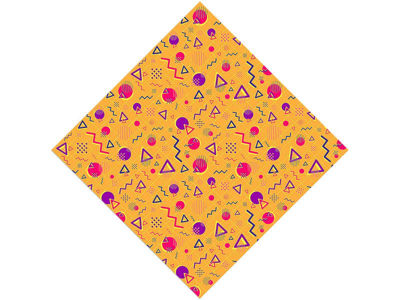 Squirmy Geometry Abstract Vinyl Wrap Pattern