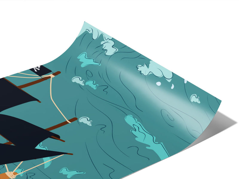 SS Treasure Pirate Vinyl Wraps~Rwraps Series 914 Digitally Printed Vinyl Wrap~0