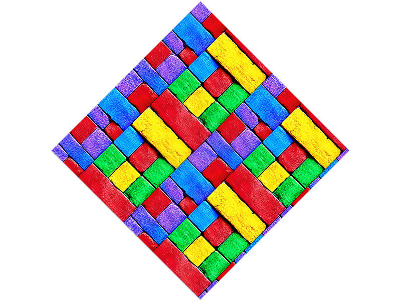 Stacked Brick Vinyl Wrap Pattern