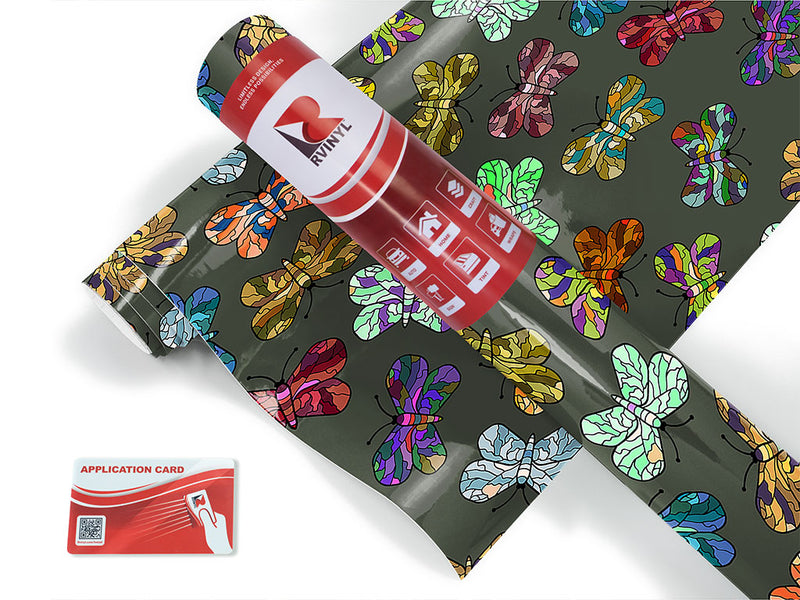stained glass bug Craft Vinyl Roll