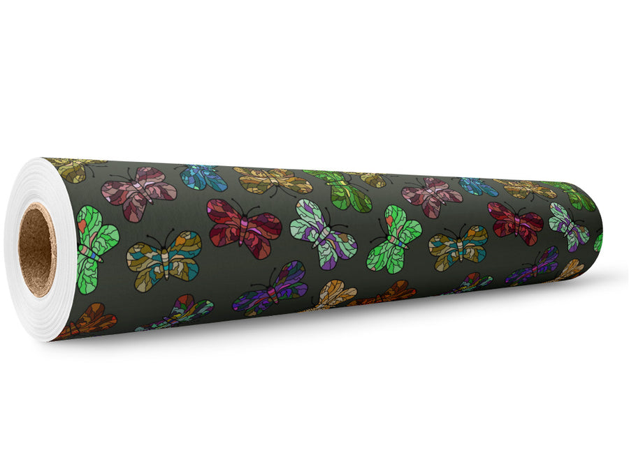 Stained Glass Bug Wrap Film Wholesale Roll~Rwraps Series 914 Digitally Printed Vinyl Roll~5