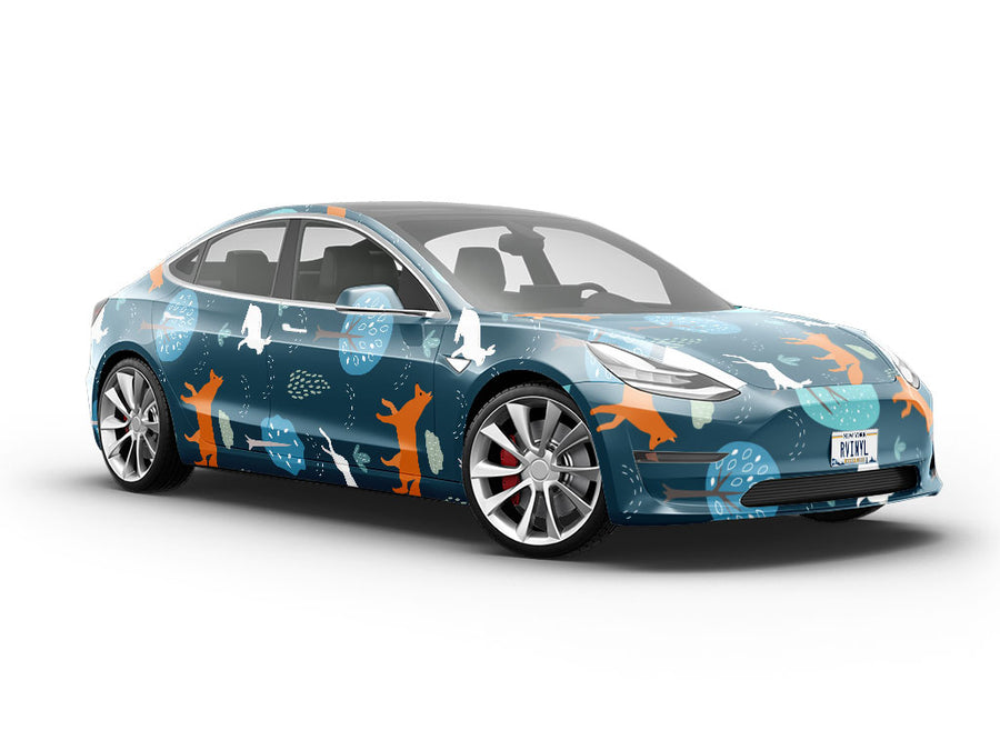 Stalking Prey Animal Vehicle Vinyl Wrap