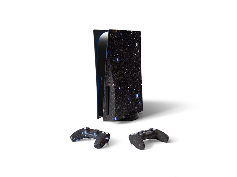 starfield night science fiction Sony PS5 DIY Skin